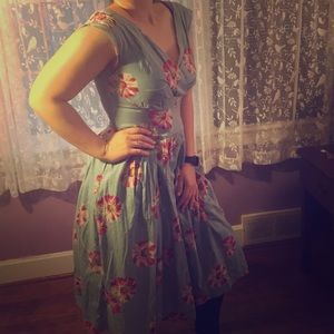 Light blue Unique Vintage sundress